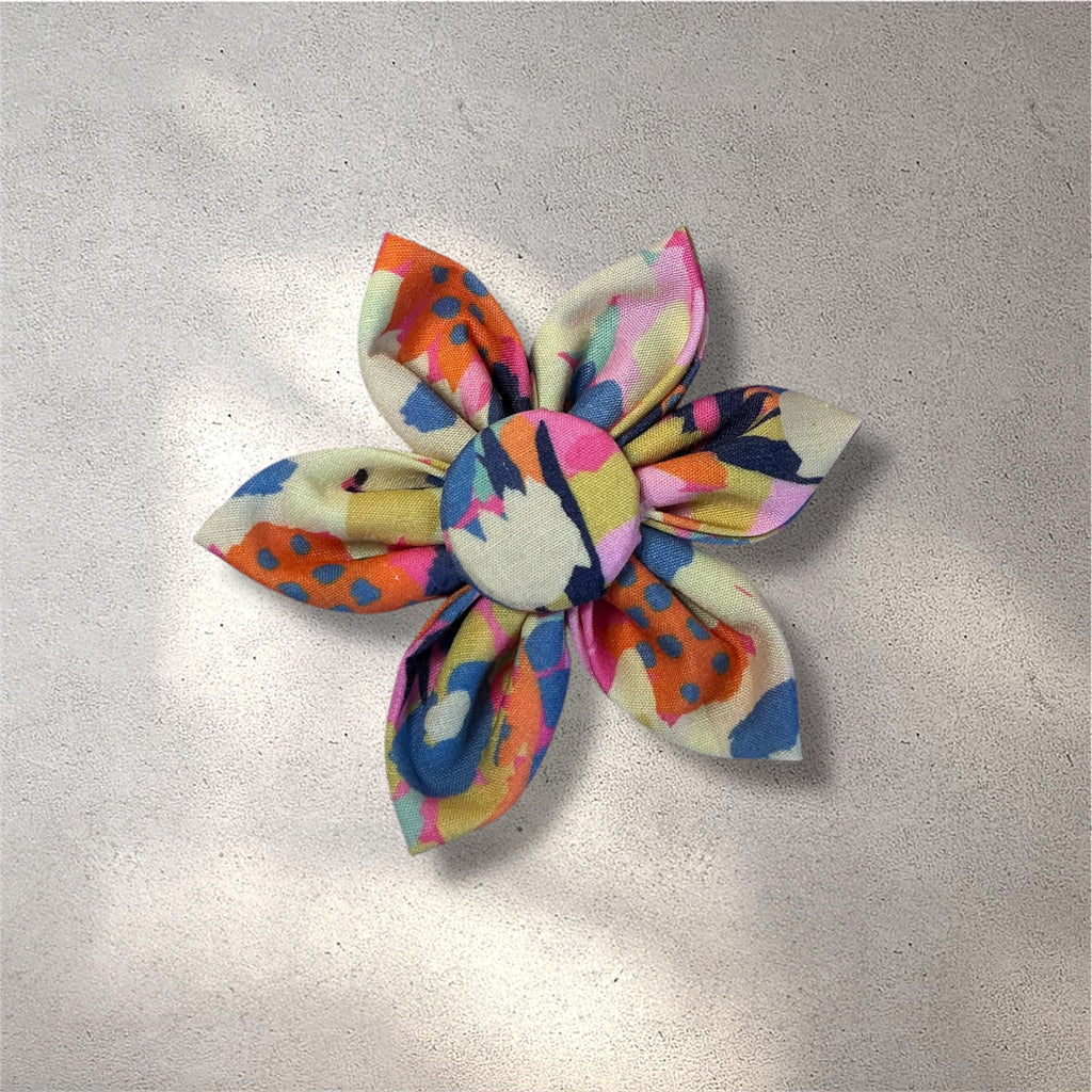 Popping Pink Collar Flower