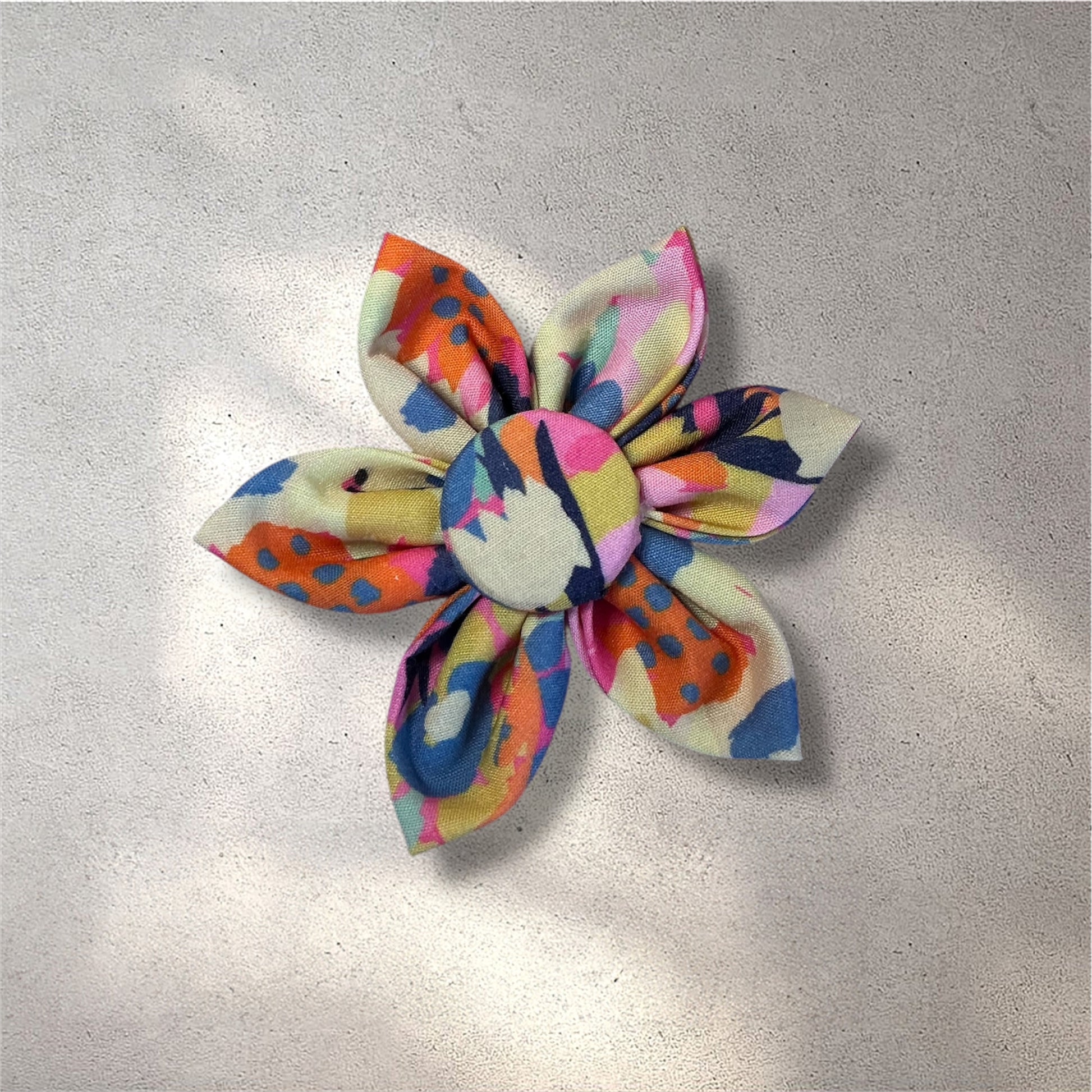 Popping Pink Collar Flower