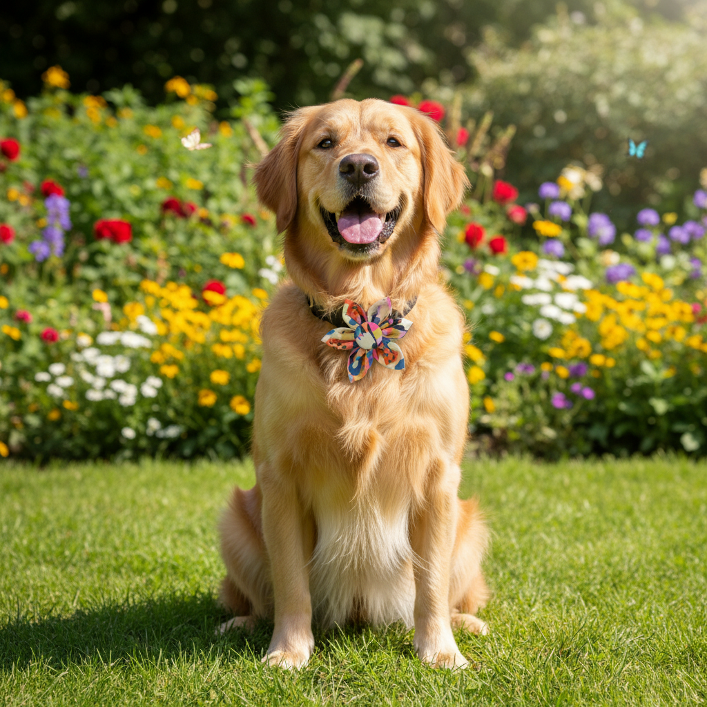 Popping Pink Collar Flower