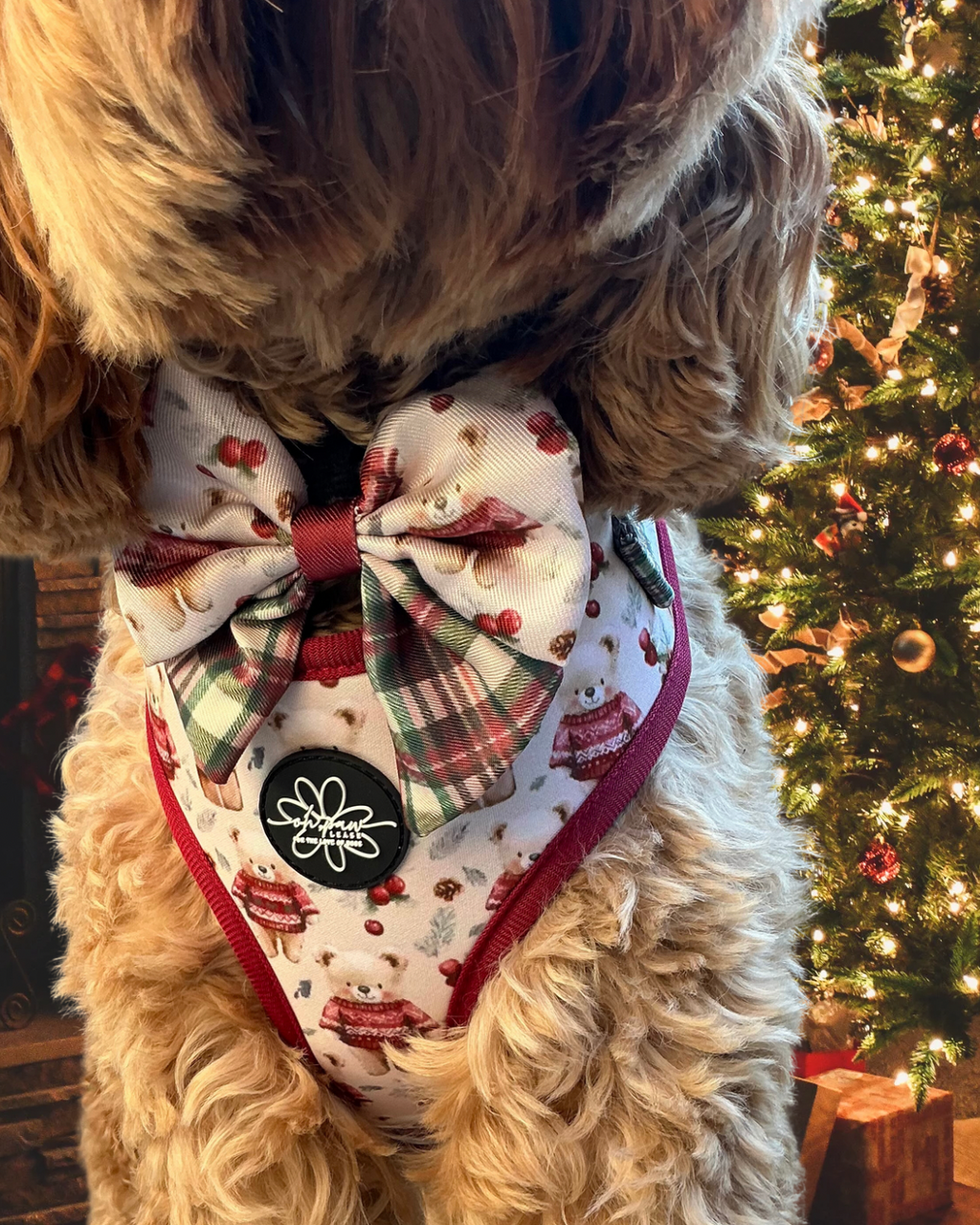 Jingle Bears Christmas Sailor Bow