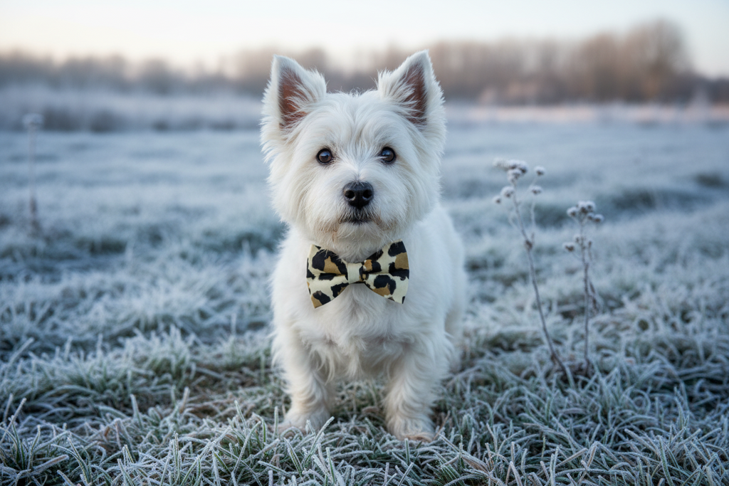 Leopard Print Bow Tie