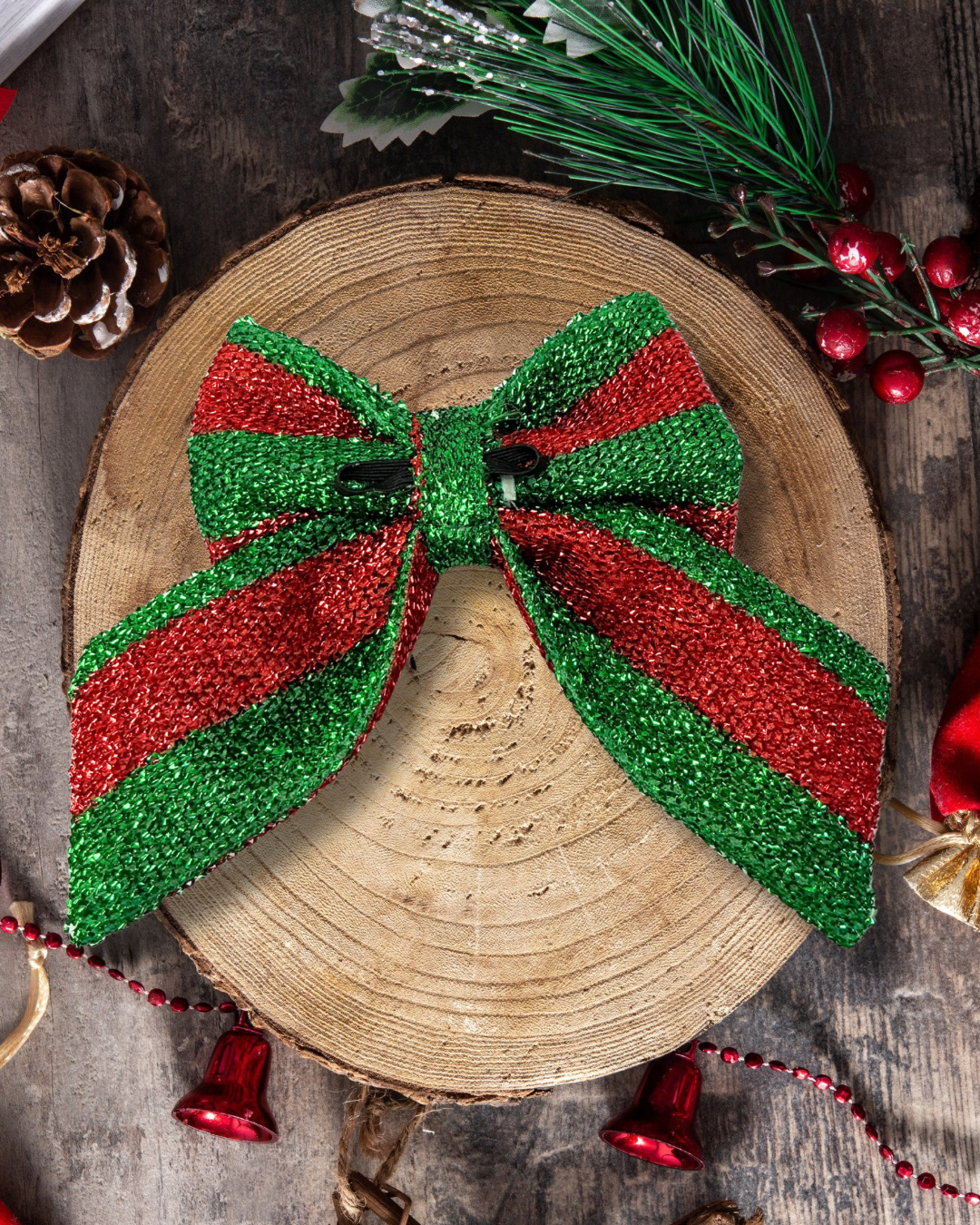 Tinsel Paws Christmas Sailor Bow