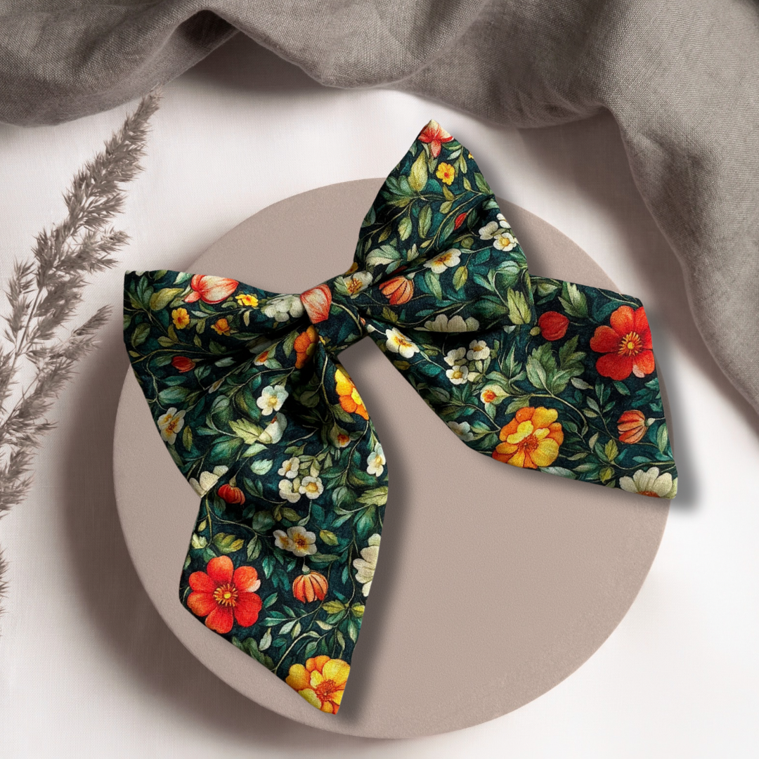 Autumn Bloom Sailor Bow