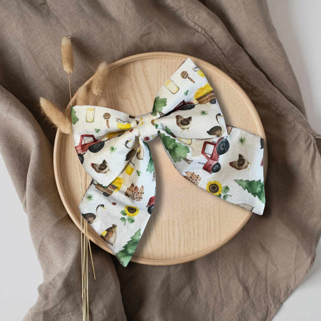 Down on The Farm Sailor Bow