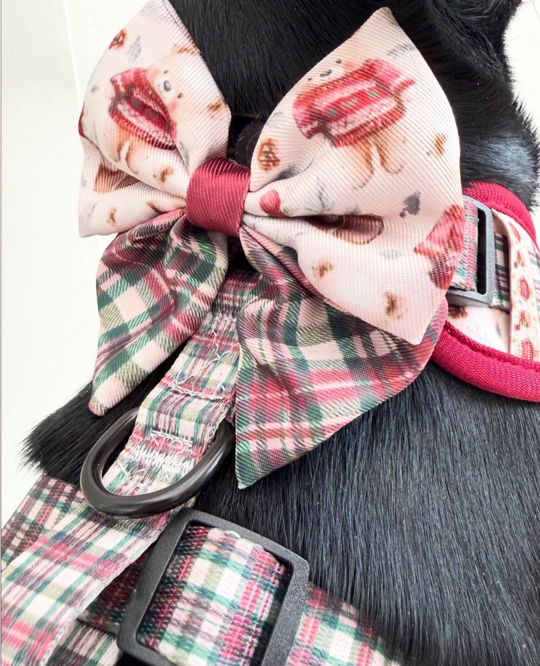 Jingle Bears Christmas Sailor Bow