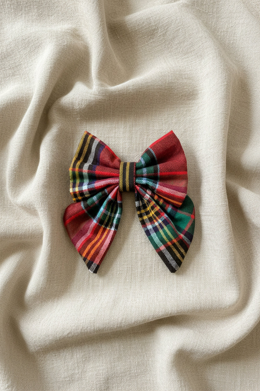 Tinsel & Tartan - Yuletide Tartan Rambler Bow