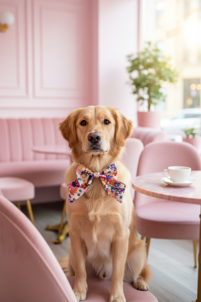 Popping Pink Sailor Bow