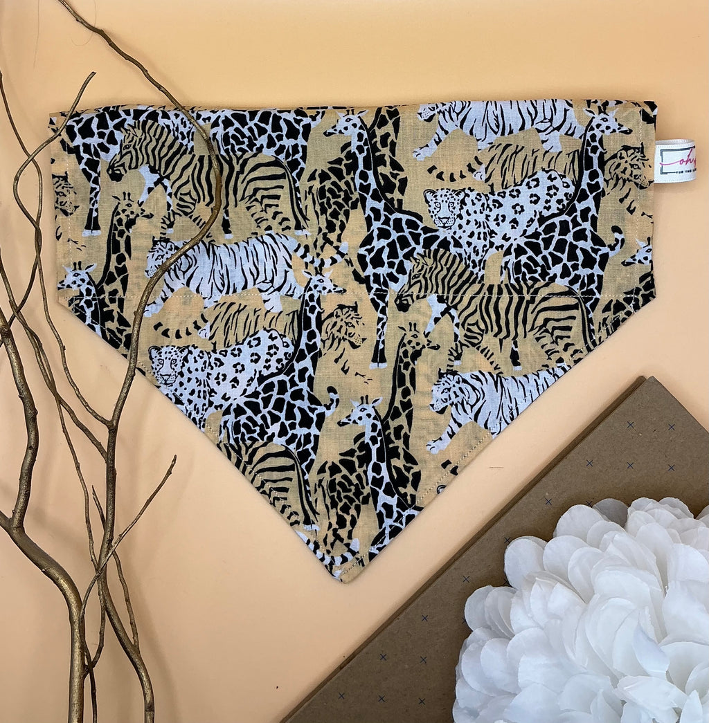 Fur-ocious Safari Bandana