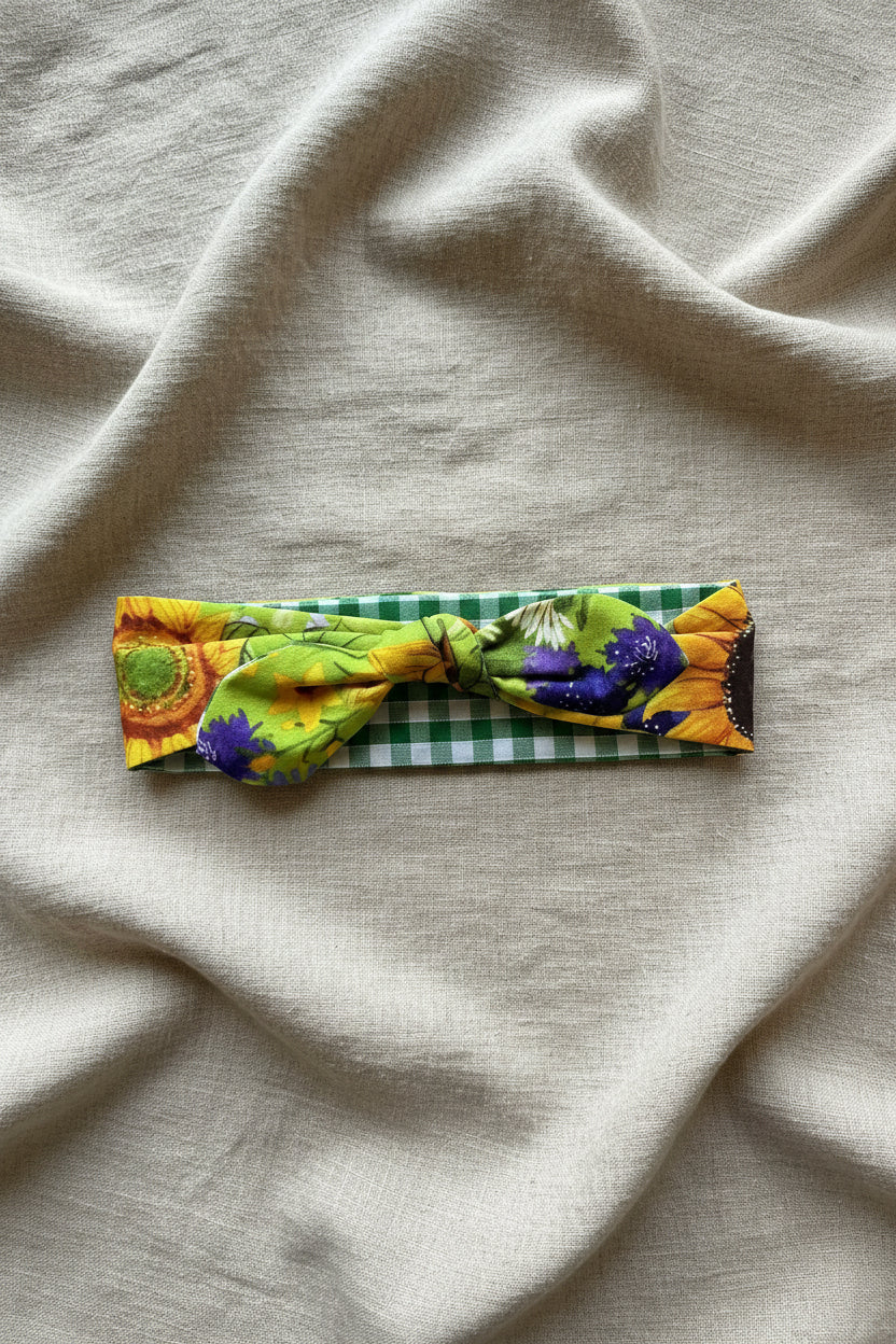 The Wldflower - Sunflower Fields Reversible Neckerchief