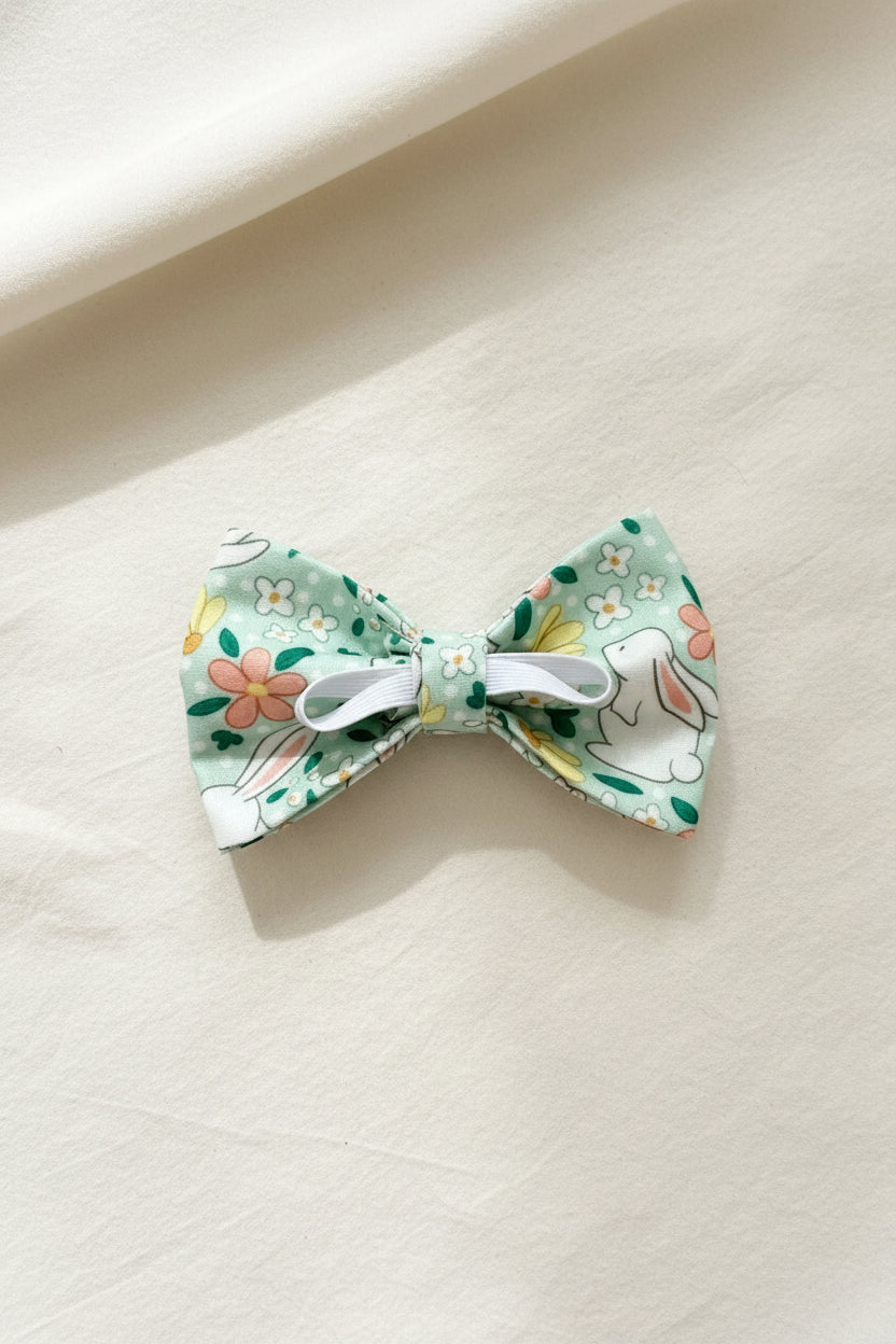 Meadow Bunny Easter Bow Tie