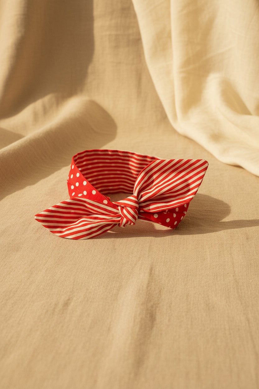 Cherry Pop Reversible Dog Neckerchief