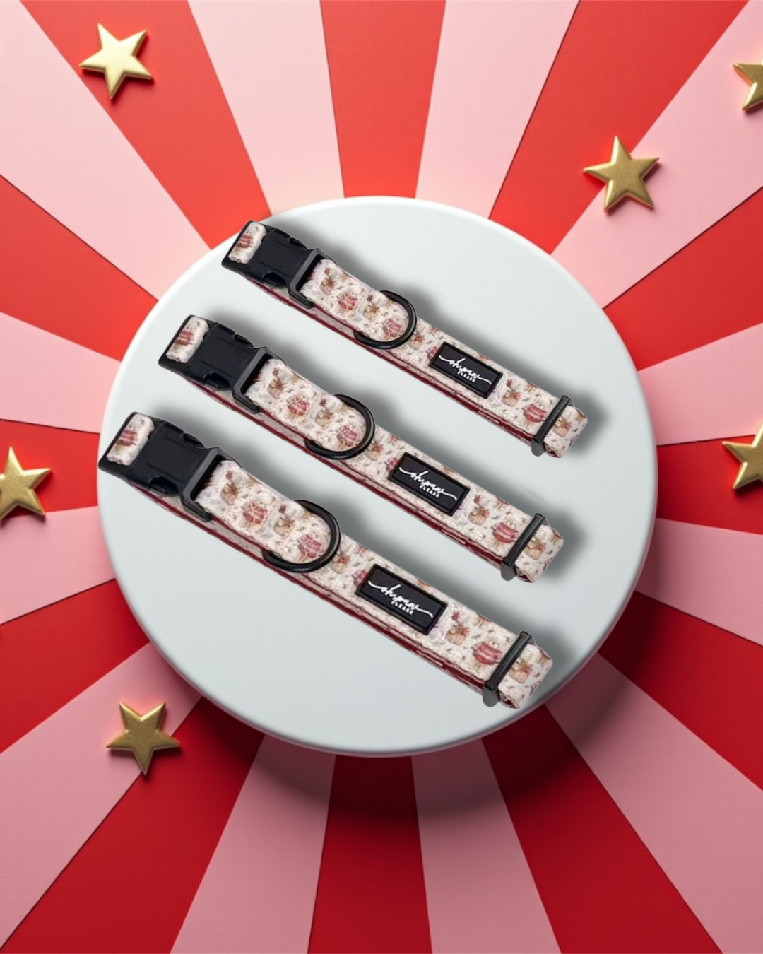 Jingle Bears Christmas Collar