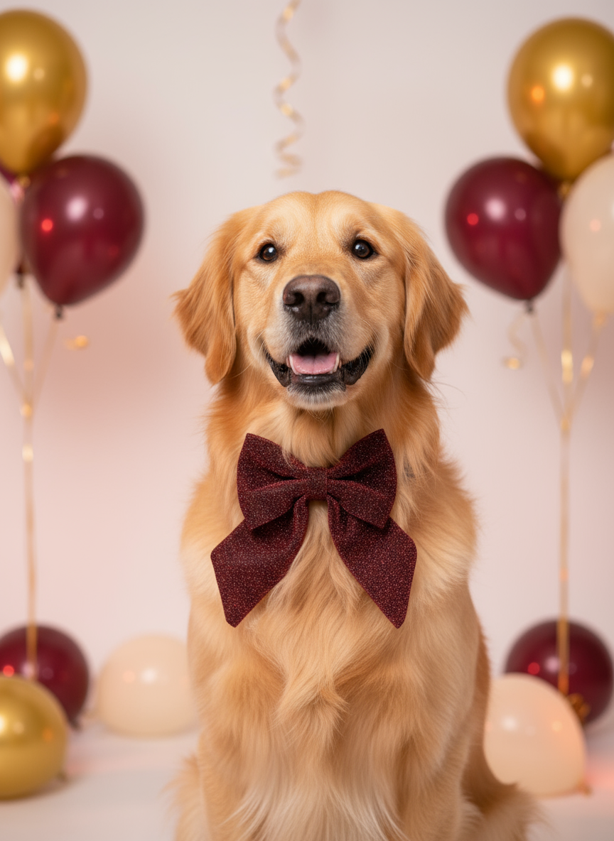 All That Shimmers Sailor Bow – Red