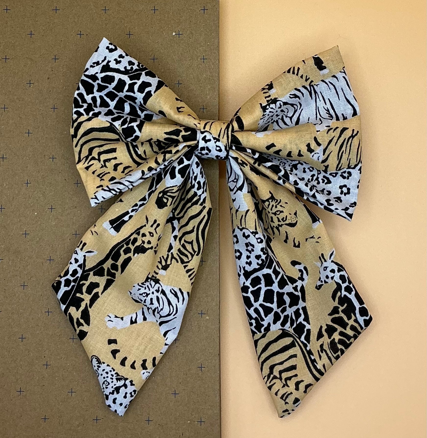 Fur-ocious Safari Hair Bow