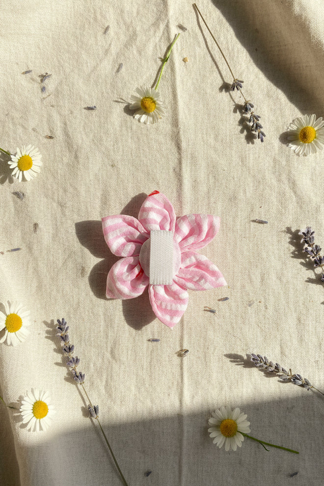 Mix & Bloom Collar Flowers - Stripe