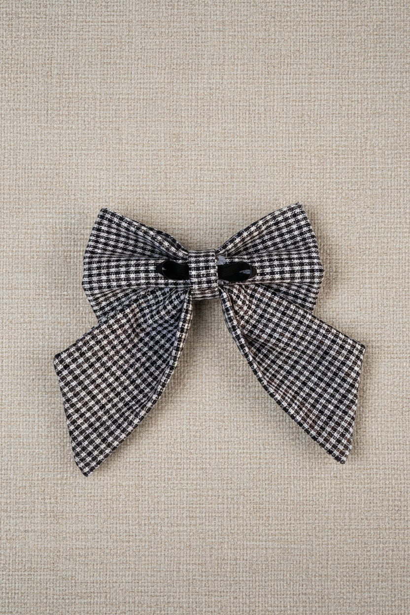 Heritage Hound Sailor Bow - Brown Cream