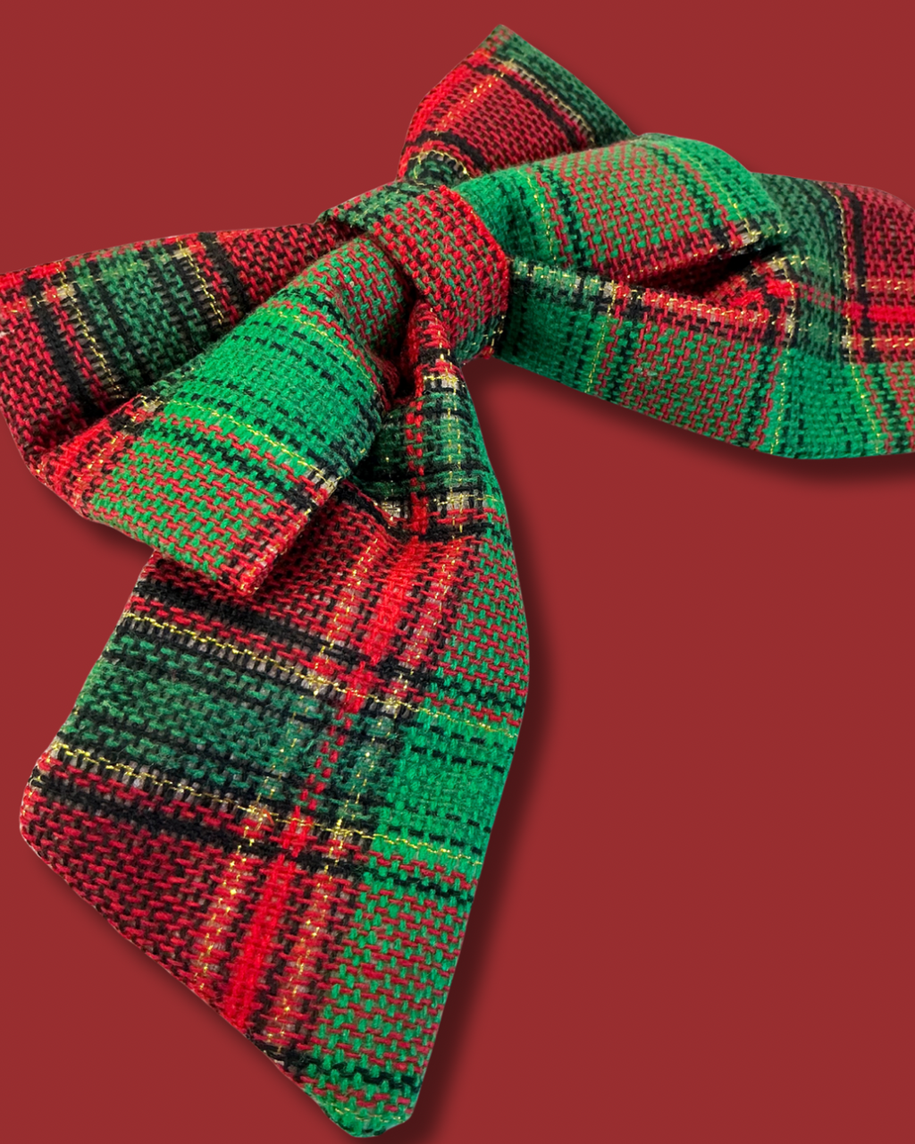 Heritage Hound Sailor Bow - Festive Gold