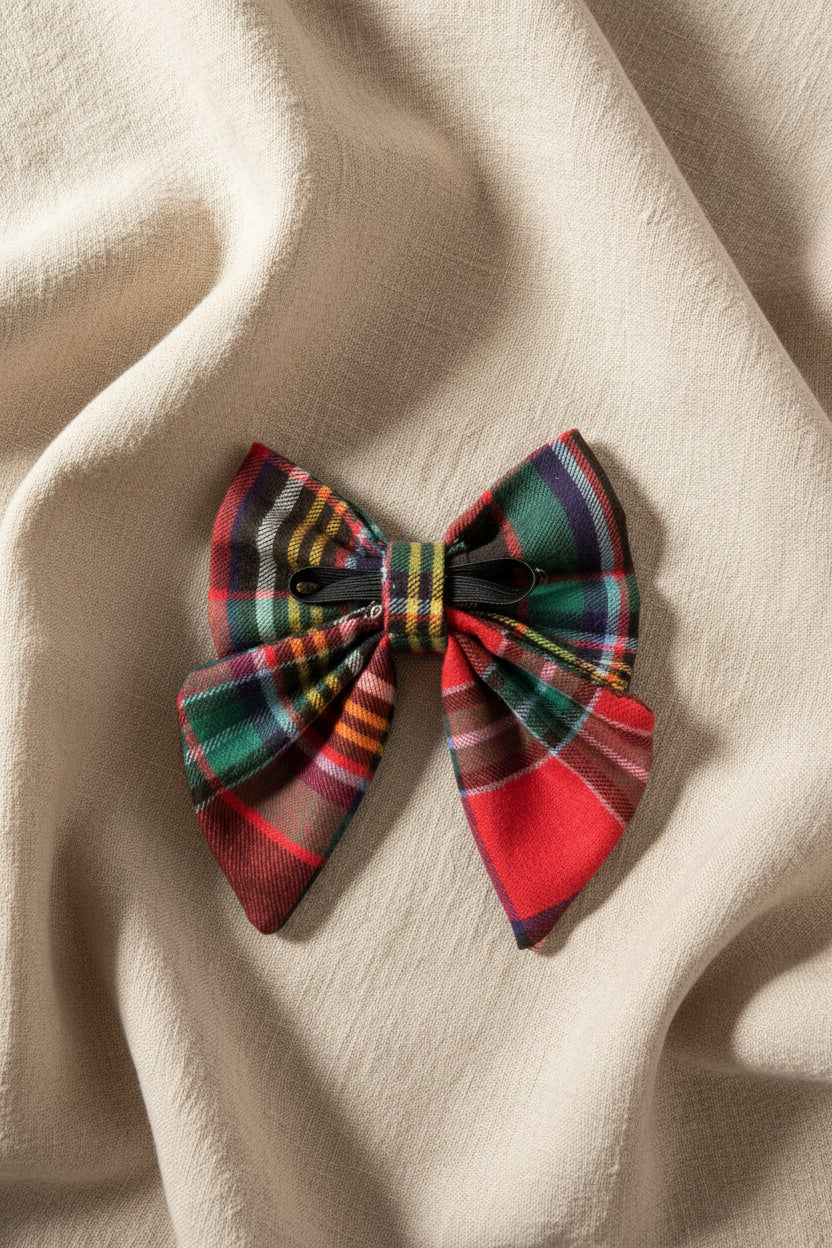 Tinsel & Tartan - Yuletide Tartan Rambler Bow