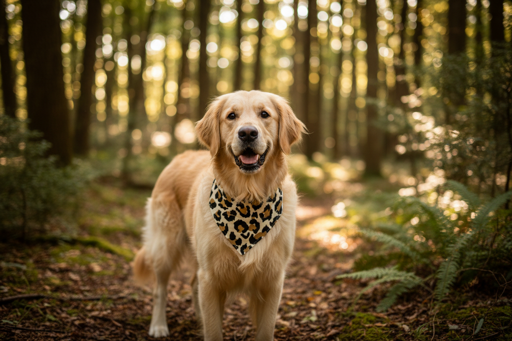 Leopard Print Bandana