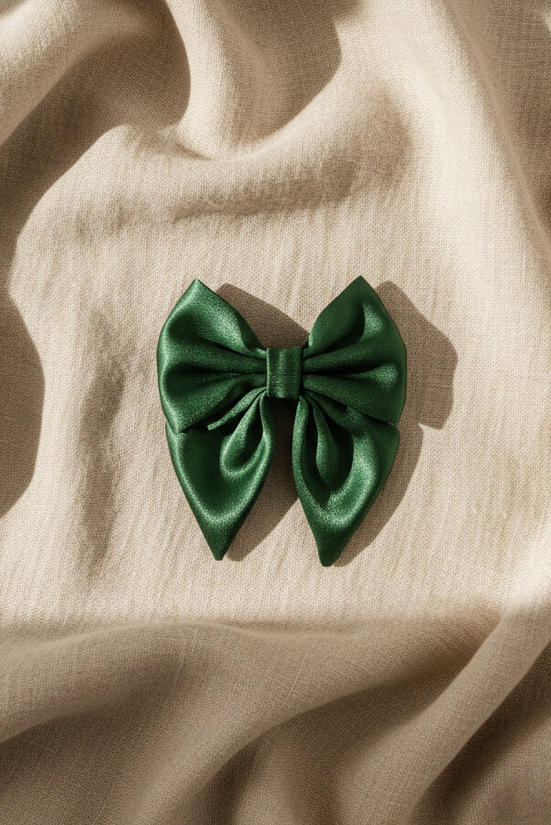 Social Season - Emerald Luxe Rambler Bow