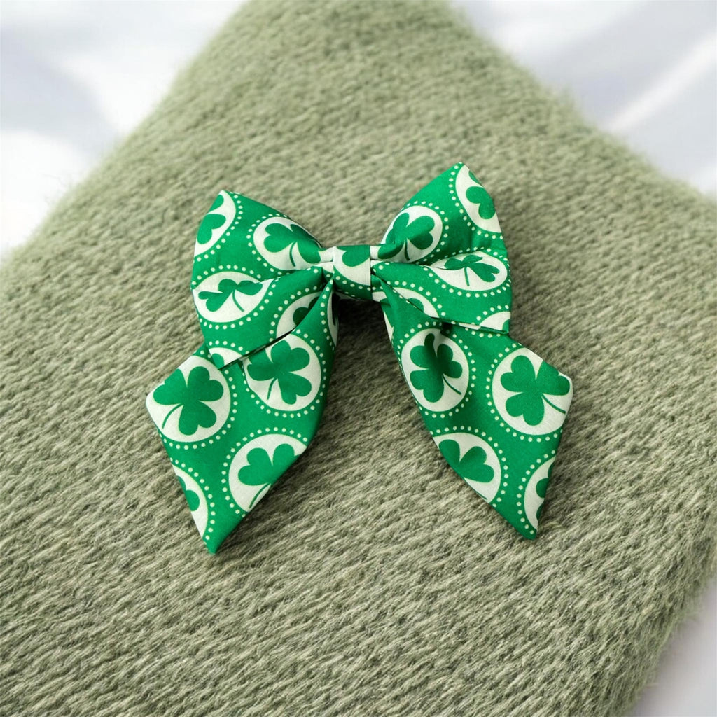 St Patrick’s Day Sailor Bow