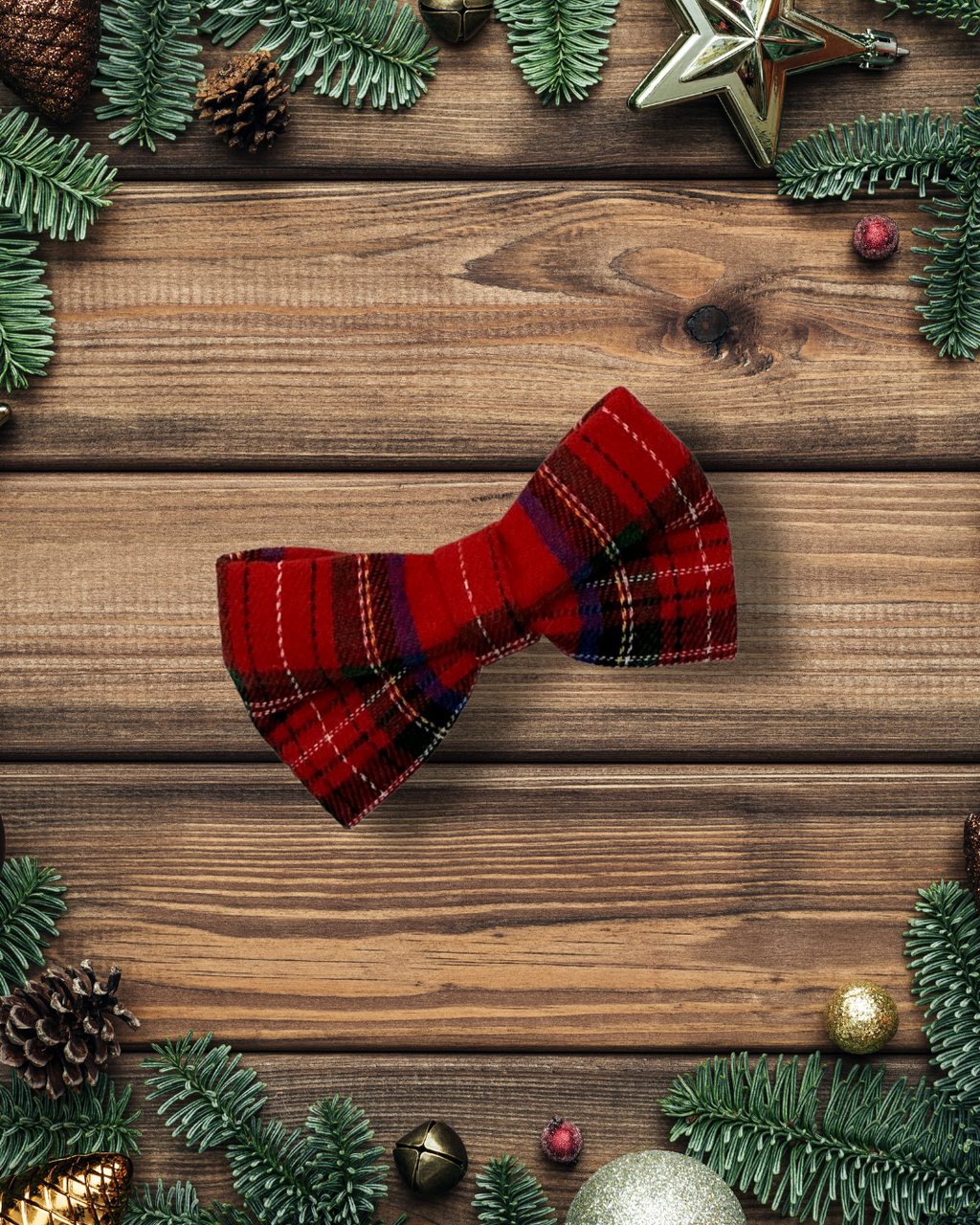 Heritage Hound Bow Tie - Festive Red