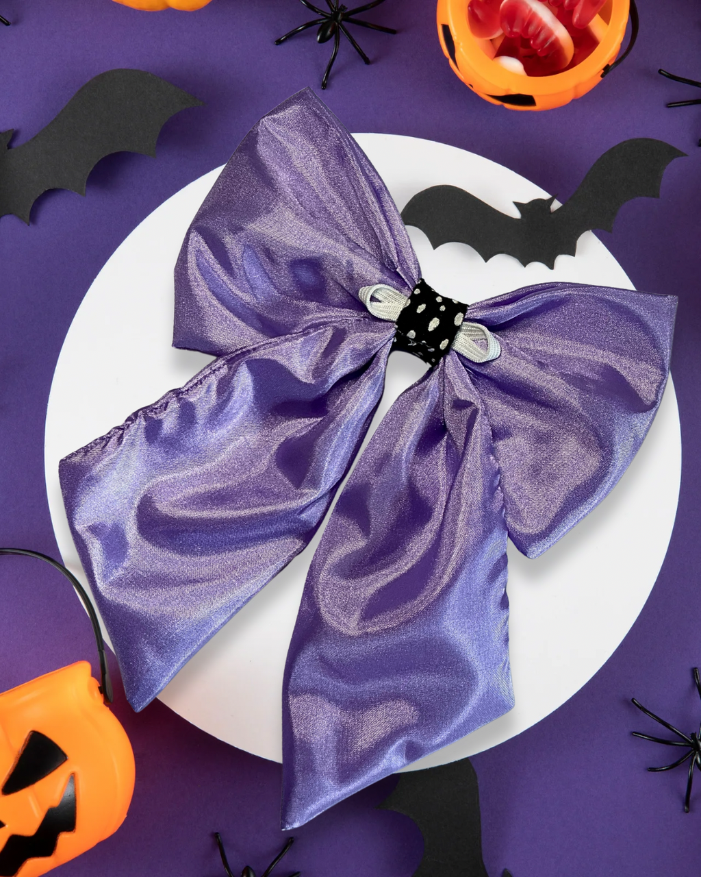 Purple Nightmare Sailor Bow