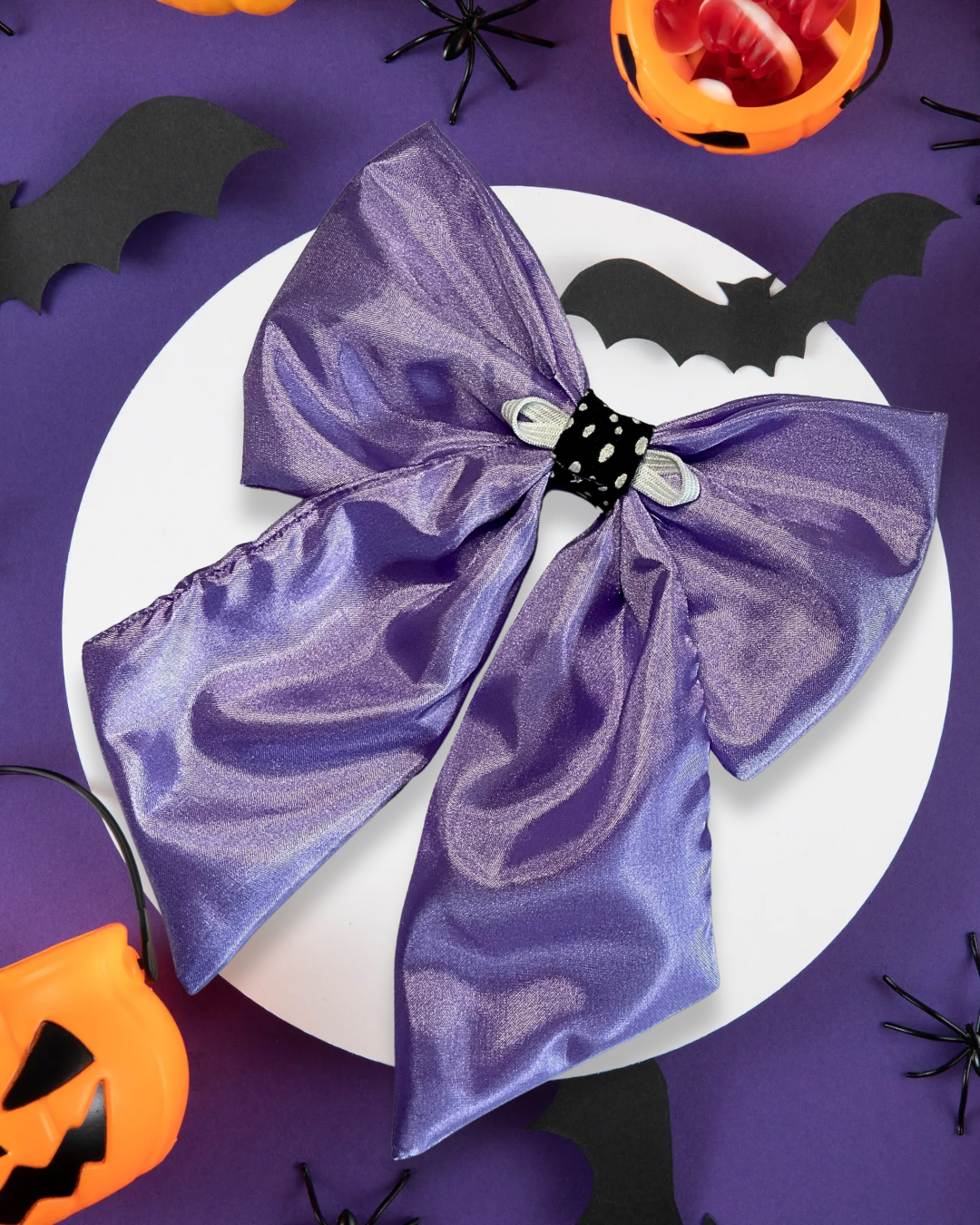 Purple Nightmare Sailor Bow