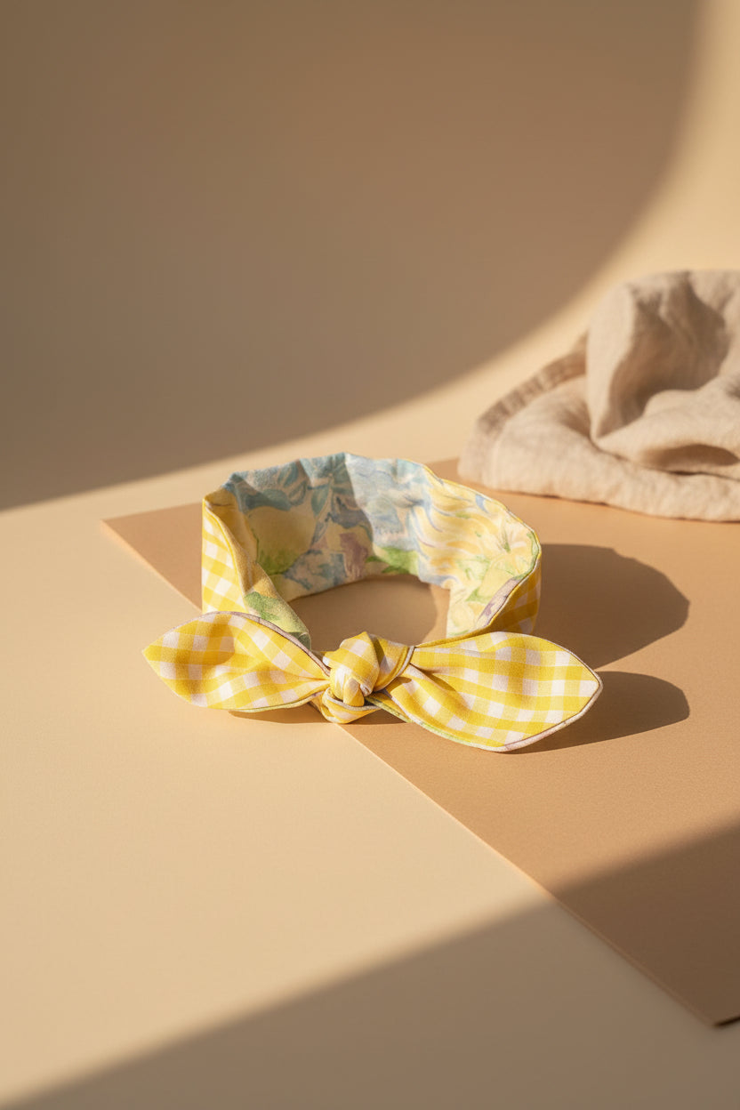 Sunshine Strolls Reversible Dog Neckerchief