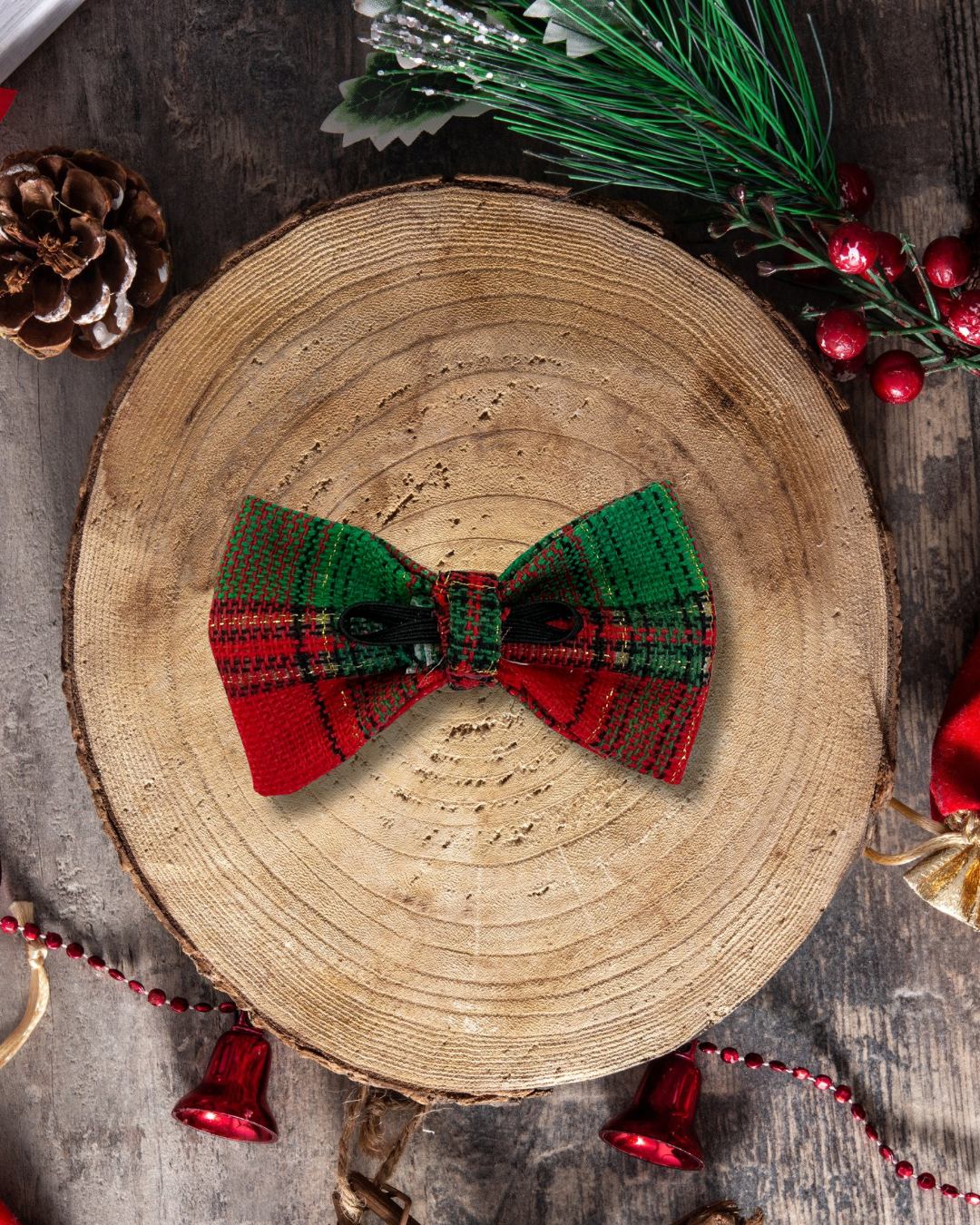 Heritage Hound Bow Tie - Festive Gold