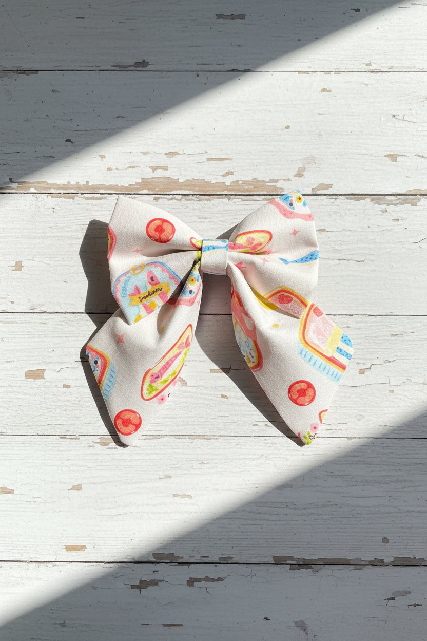 Sunshine & Sardines Sailor Bow