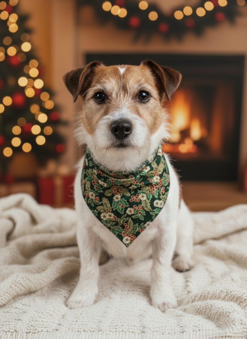 Oh, Holly Days Bandana