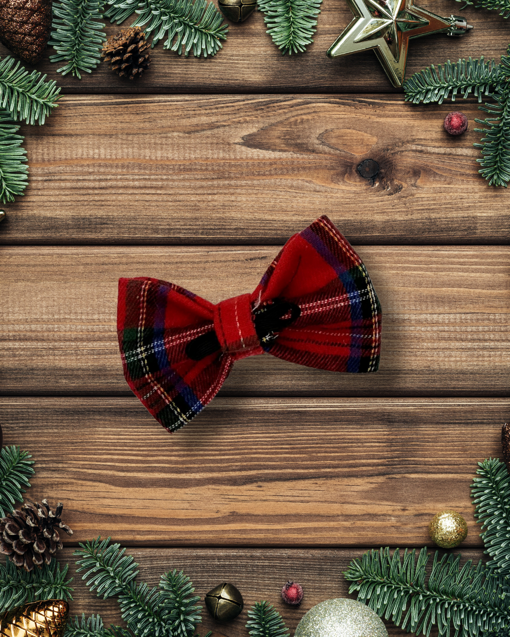 Heritage Hound Bow Tie - Festive Red