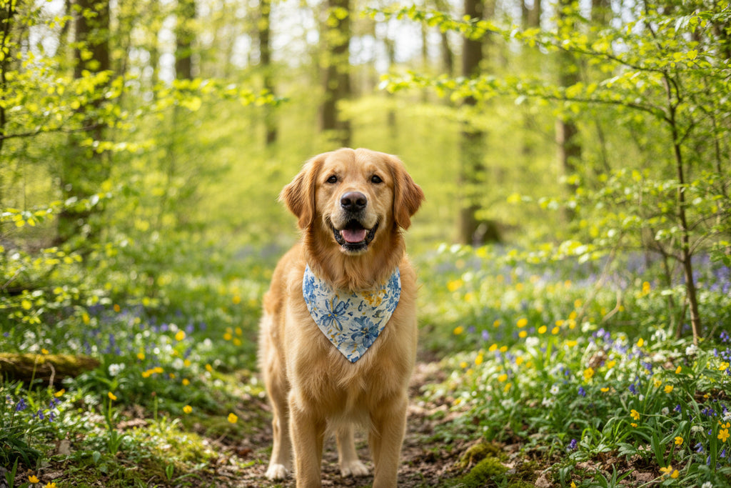 Fur-tastic Floral: Spring Bloom Bandana