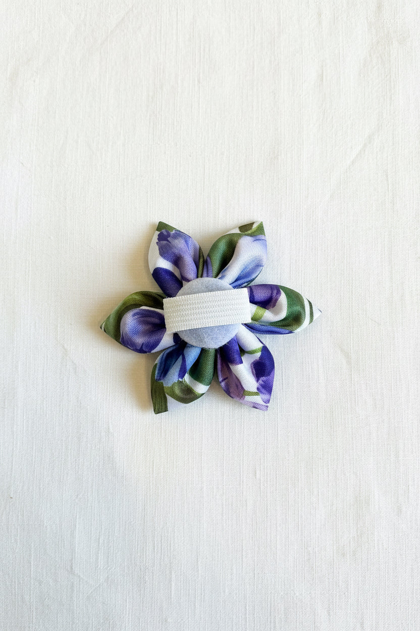 Violet Tulip Collar Flowers