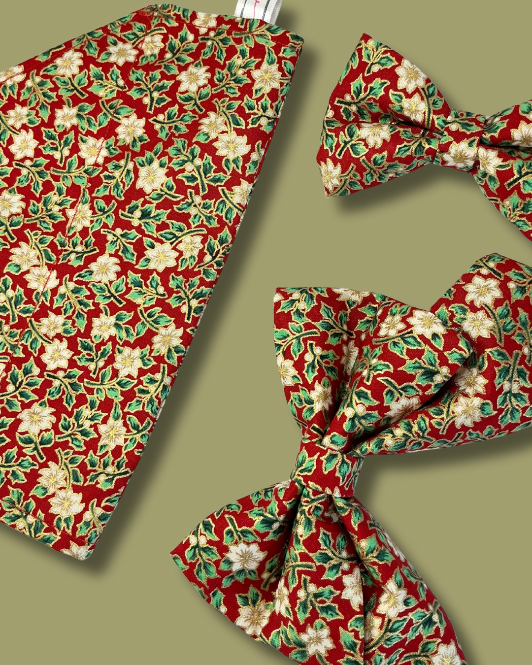 Festive Bloom Matching Hair Bow