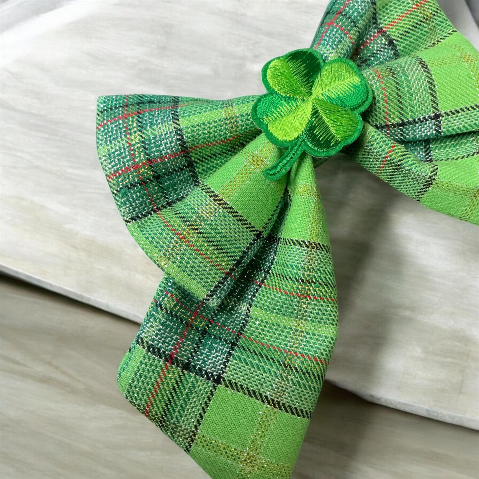 Heritage Hound St Patrick’s Day Sailor Bow