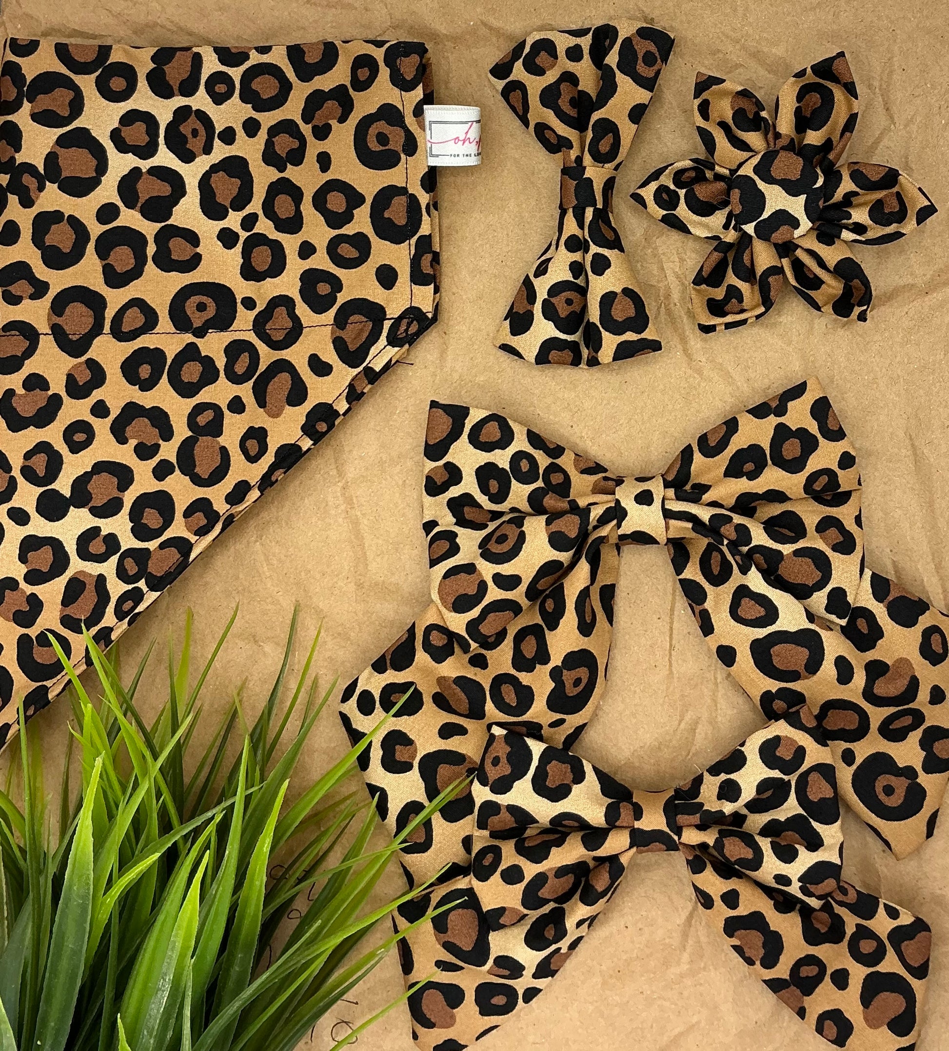 Leopawrd Sailor Bow