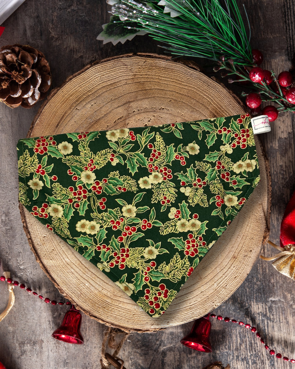 Oh, Holly Days Bandana
