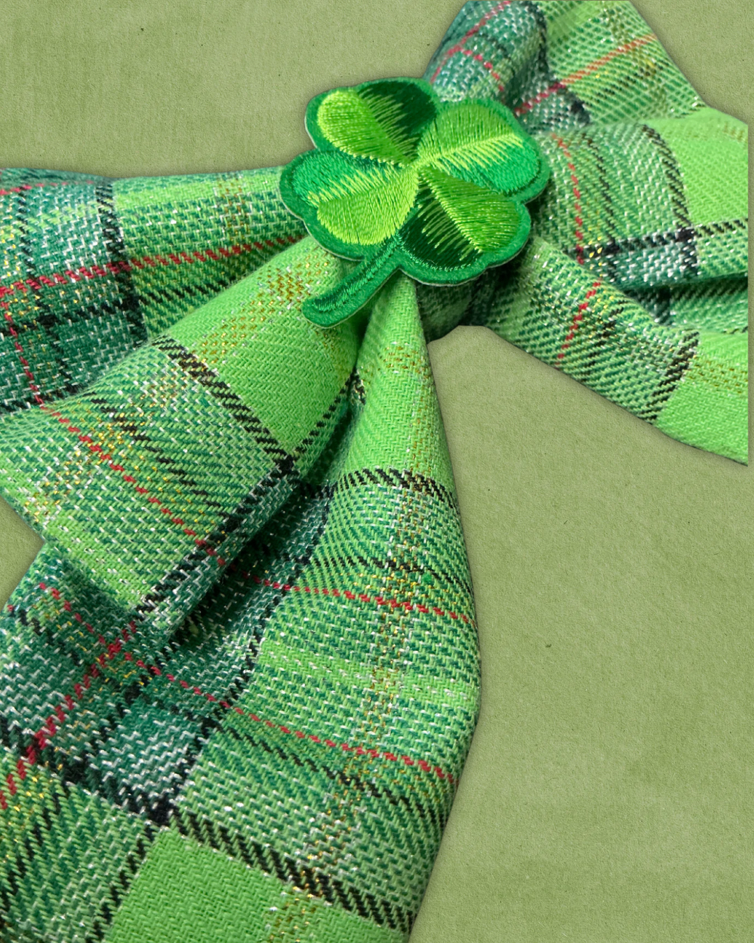 Heritage Hound St Patrick’s Day Sailor Bow