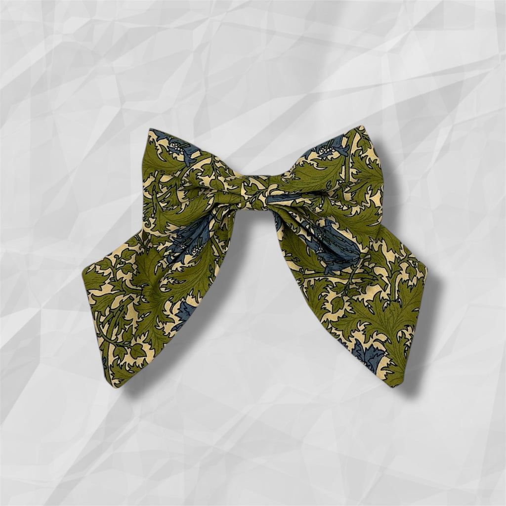 Fur-tastic Floral: Evergreen Trails Sailor Bow