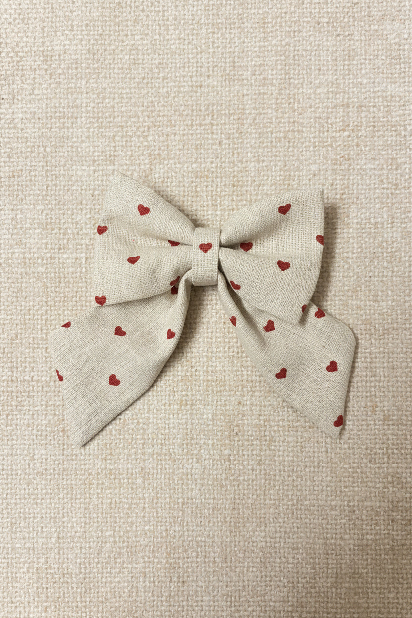 Love Heart Sailor Bow