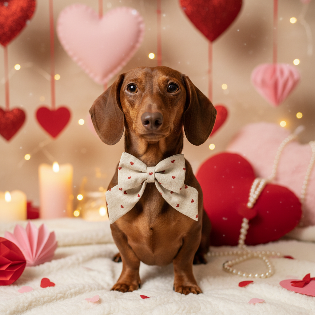 Love Heart Sailor Bow