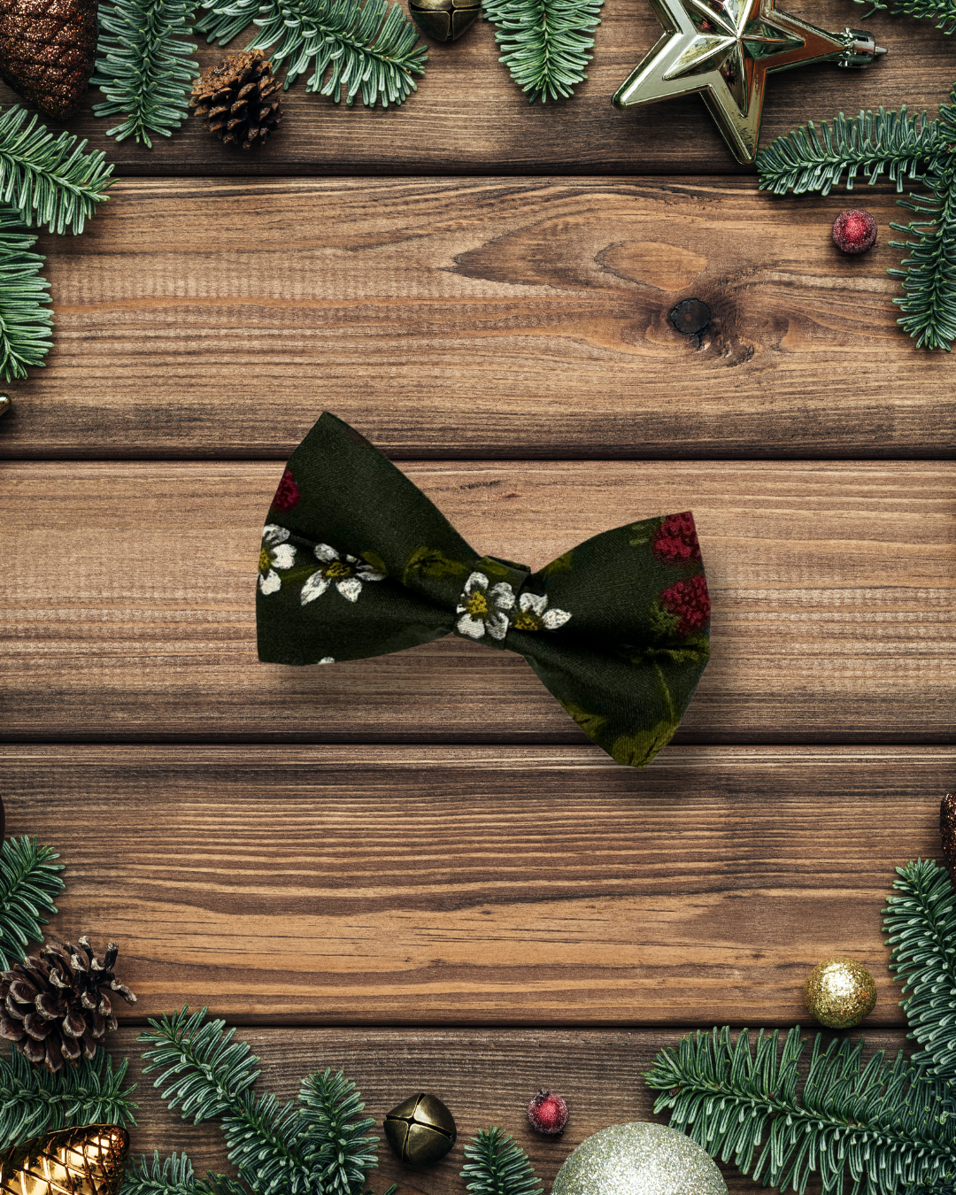 Bark & Berry Bow Tie