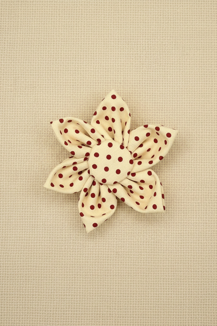 Cherry Picked Collar Flower