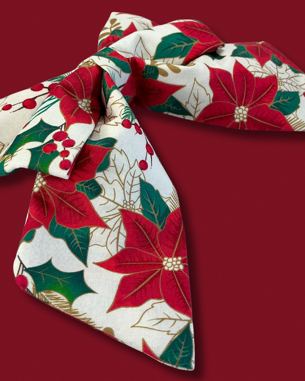 Pawsettia Bloom Sailor Bow