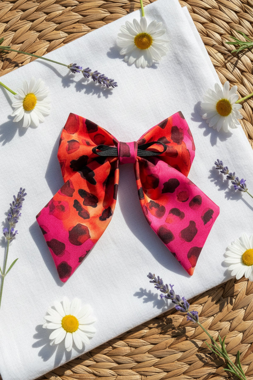 Sunset Pop Sailor Bow