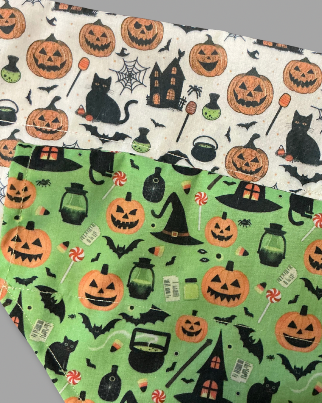 Green Halloween Bandana