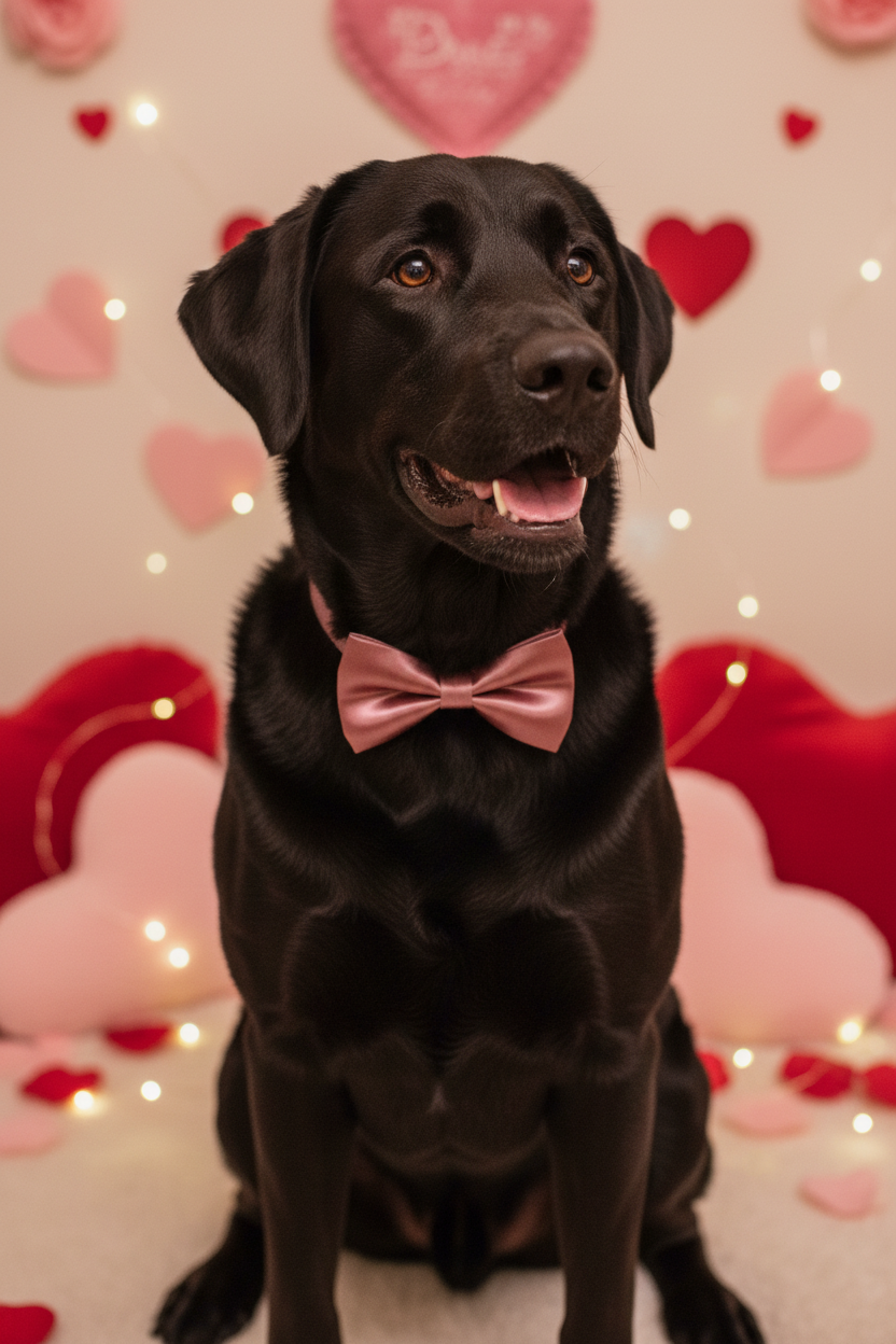 Satin Luxe Bow Tie - Pink