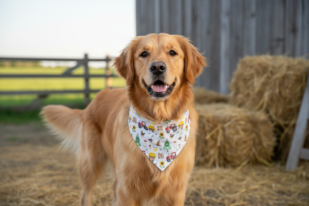 Down on the Farm Bandana